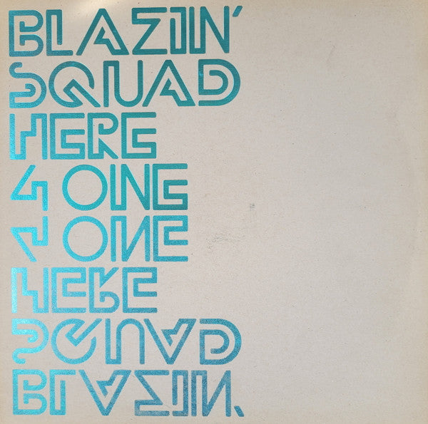 Blazin' Squad : Here 4 One (12")