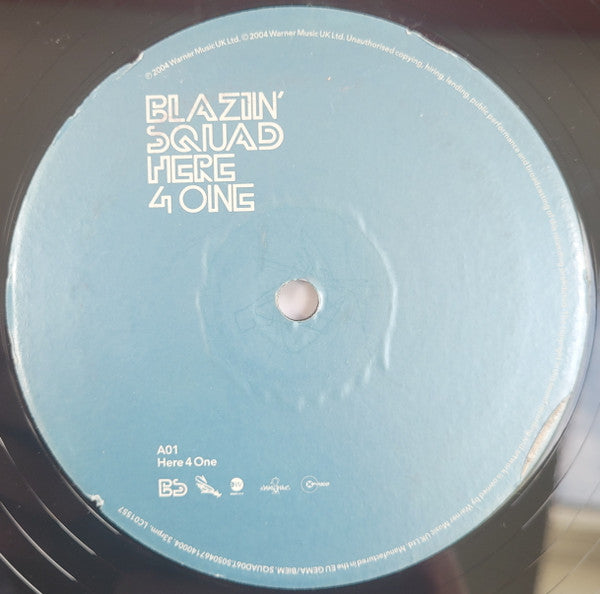 Blazin' Squad : Here 4 One (12")