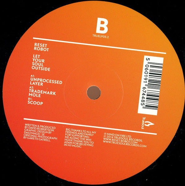 Reset Robot : Let Your Soul Outside (12")