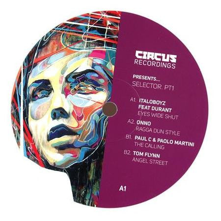 Various : Circus Recordings Pres Selector, Pt 1 (12", Whi)