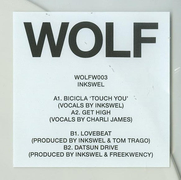 Inkswel : Touch You (12", Whi)