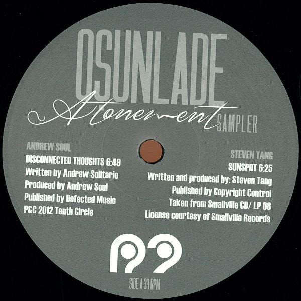 Osunlade : Atonement Sampler (12", Smplr)