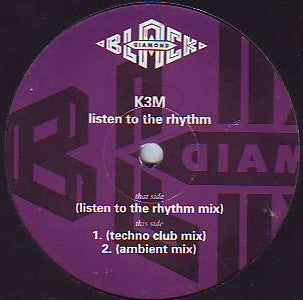 K3M : Listen To The Rhythm (12", Promo)