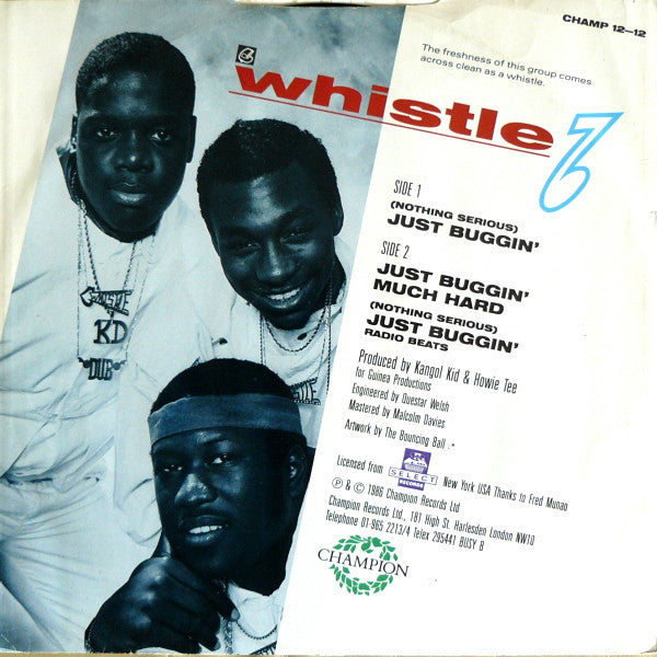 Whistle : (Nothing Serious) Just Buggin' (12")