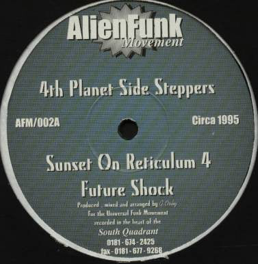 4th Planet Side Steppers : Sunset On Reticulum 4 (12")
