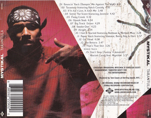 Mystikal : Tarantula (CD, Album)