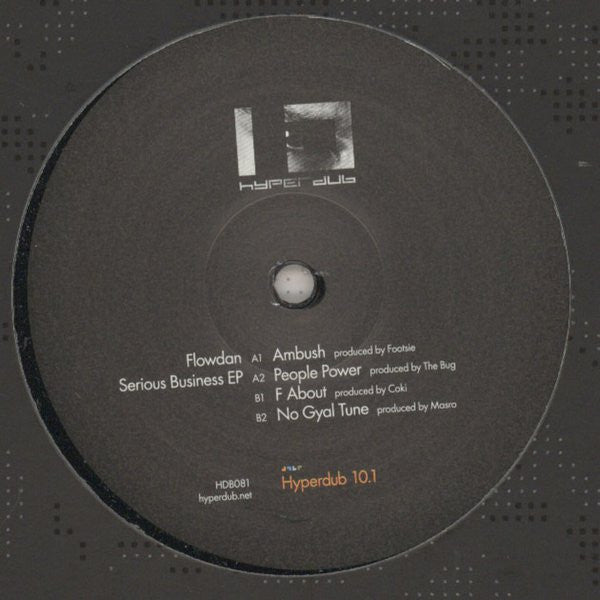 Flow Dan : Serious Business EP (12")