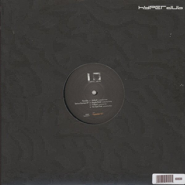 Flow Dan : Serious Business EP (12")