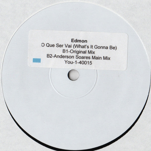 Edmon Costa : O Que Vai Ser (What's It Gonna Be) (2x12", W/Lbl, Sti)