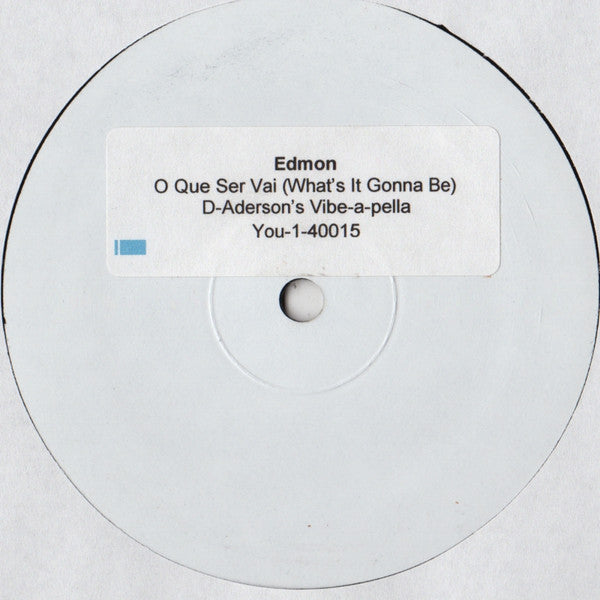 Edmon Costa : O Que Vai Ser (What's It Gonna Be) (2x12", W/Lbl, Sti)