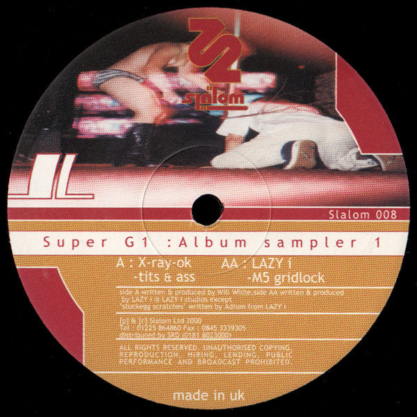 X-ray-ok / LAZY i : Super G1: Album Sampler 1 (12", Smplr)