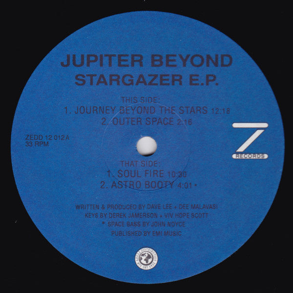 Jupiter Beyond (2) : Stargazer E.P. (12", EP)