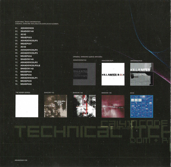 Timecode : 01.1 (CD, Mixed)