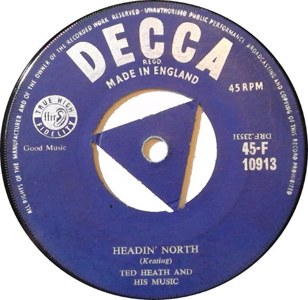 Ted Heath And His Music : Shish-Kebab (7", Single, Tri)