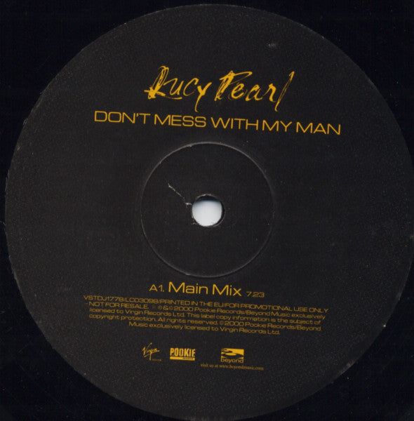 Lucy Pearl : Don't Mess With My Man (2x12", Promo)