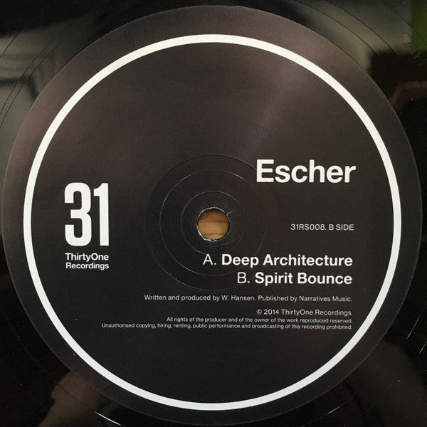 Escher (2) : Deep Architecture / Spirit Bounce (12")