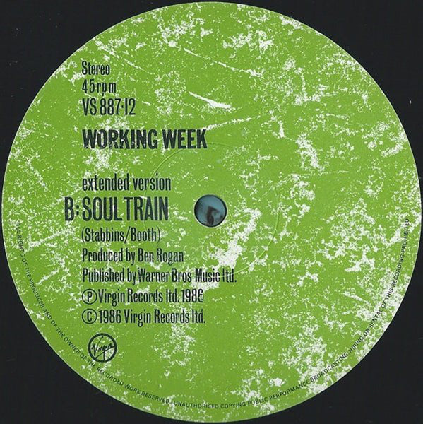 Working Week : Too Much Time (12", Single)