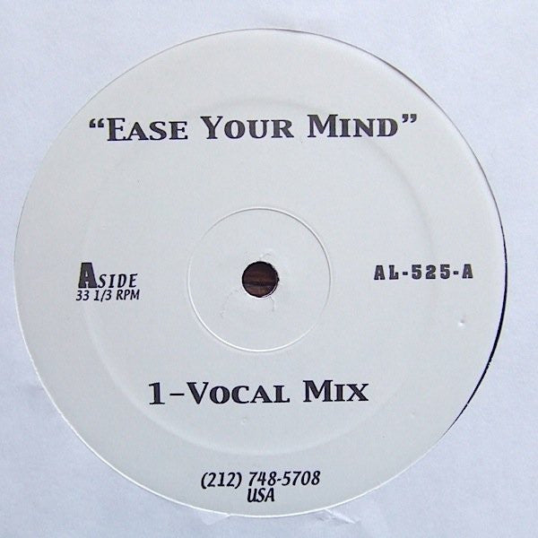 Unknown Artist : Ease Your Mind (12")