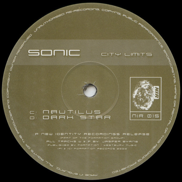 Sonic : City Limits (2x12", EP)