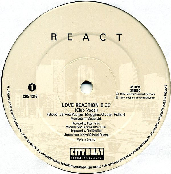 React : Love Reaction (12")