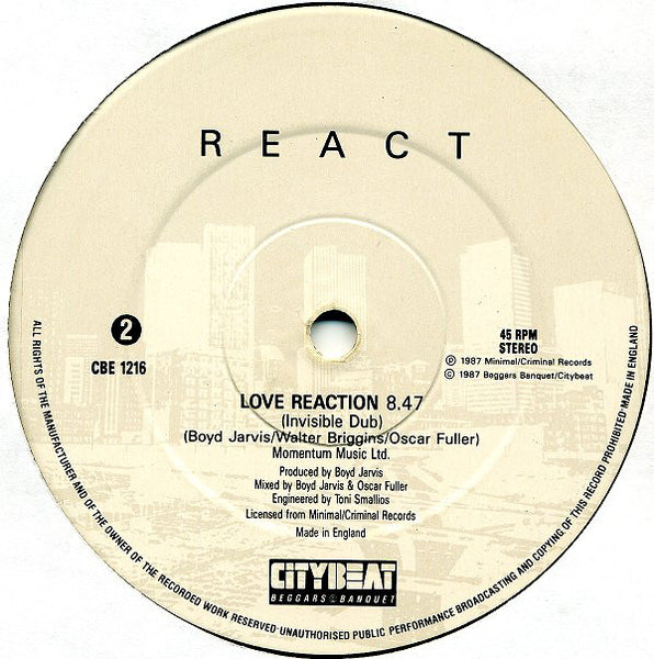 React : Love Reaction (12")