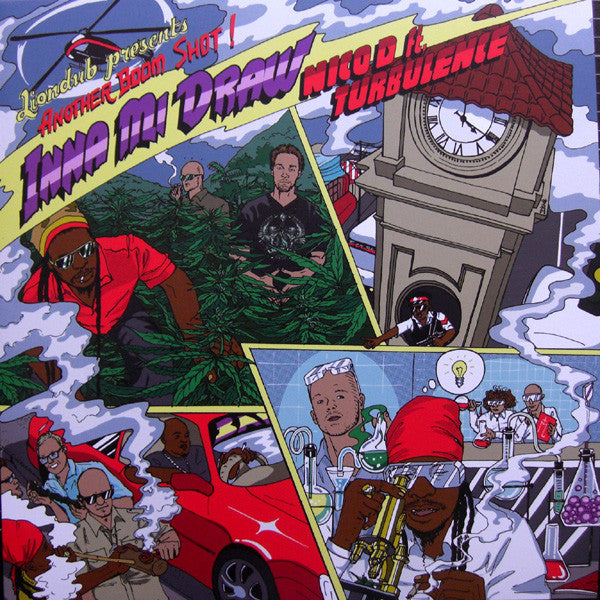 Nico D Ft. Turbulence (4) : Inna Mi Draw (12")
