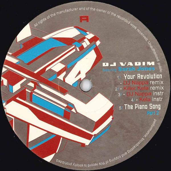 DJ Vadim : Your Revolution / The Higher Standard (12", Single)