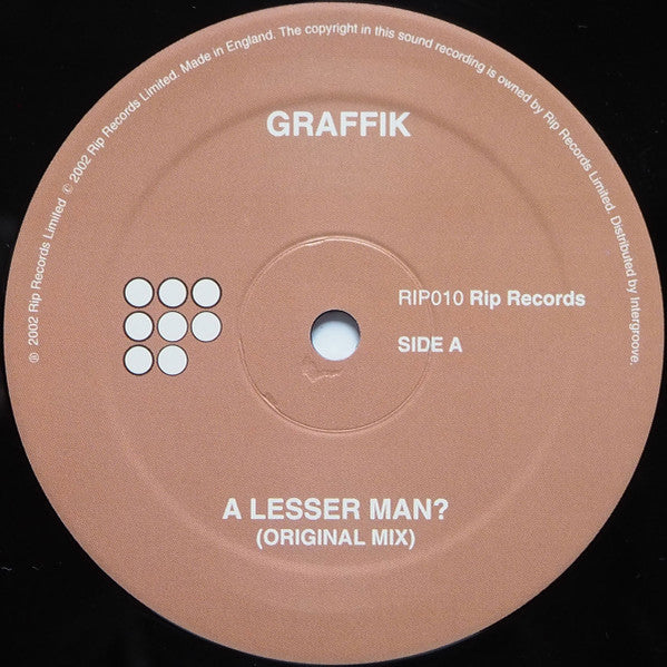 Graffik : A Lesser Man? (12")