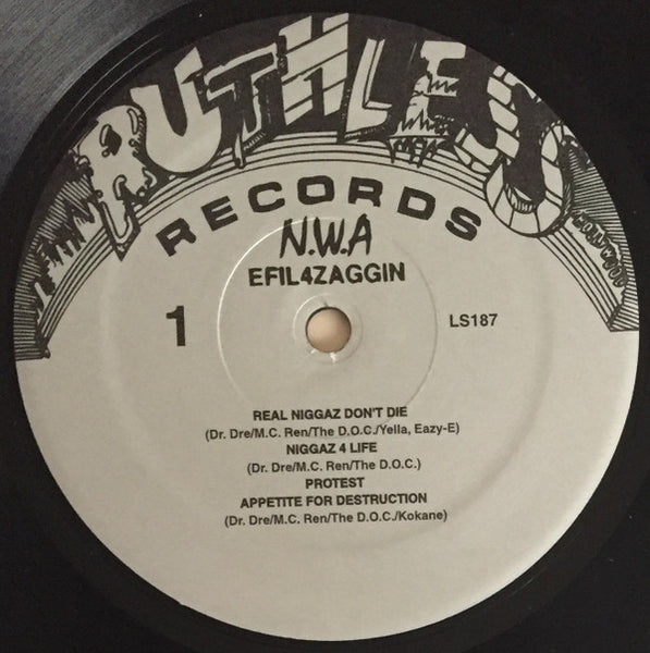 N.W.A. : Efil4zaggin (2xLP, Album, Unofficial)