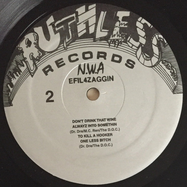 N.W.A. : Efil4zaggin (2xLP, Album, Unofficial)