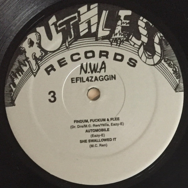 N.W.A. : Efil4zaggin (2xLP, Album, Unofficial)