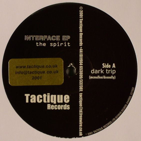 The Spirit (7) : Interface EP (12", EP)