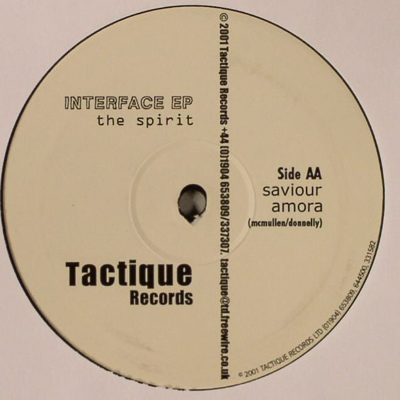 The Spirit (7) : Interface EP (12", EP)