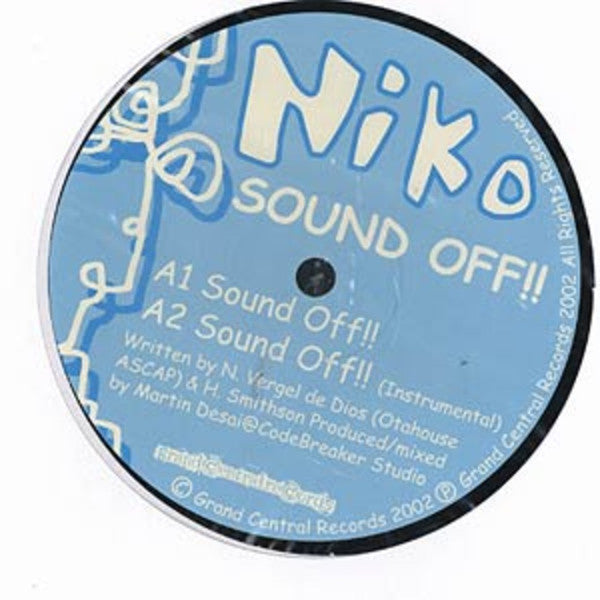 Niko : Sound Off!! (12")