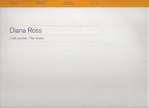 Diana Ross : I Will Survive (2x12", Promo)