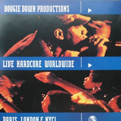 Boogie Down Productions : Live Hardcore Worldwide (LP, Album)