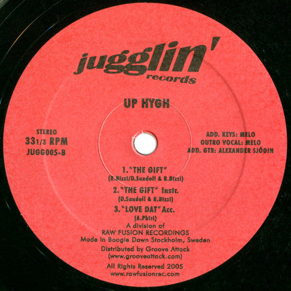Up Hygh : Love Dat / The Gift (12")