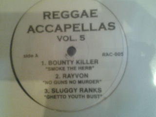 Various : Reggae Accapellas Vol. 5 (12")