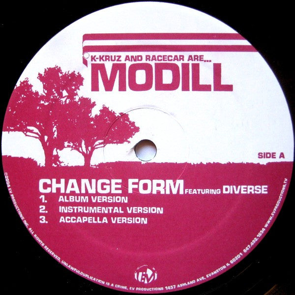 K. Kruz And Racecar Are... Modill : Change Form (12")