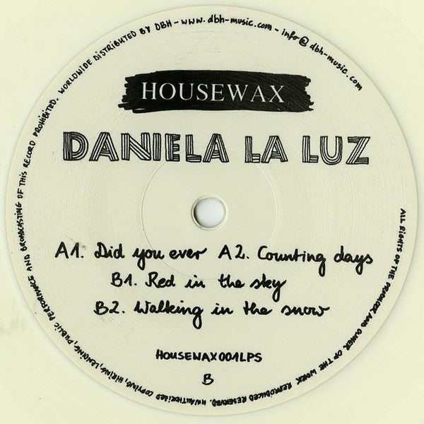 Daniela La Luz : Did You Ever (12", EP, Ltd, Smplr, Whi)