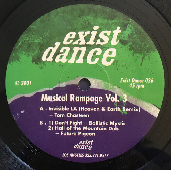 Various : Musical Rampage Volume Three (12")