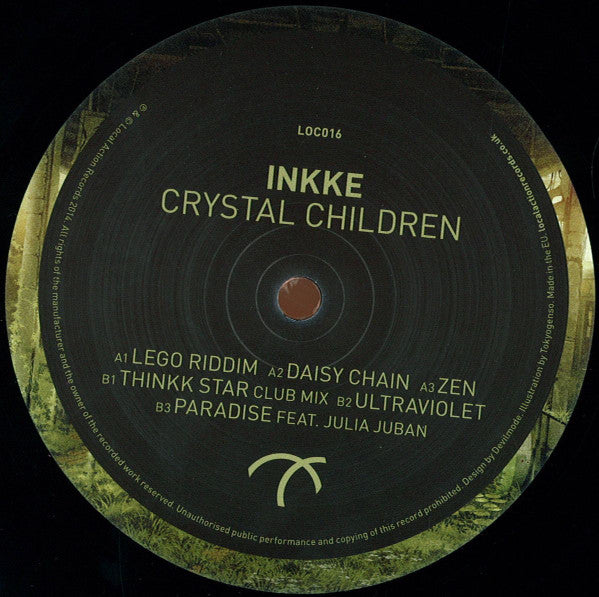 Inkke : Crystal Children (12", EP)