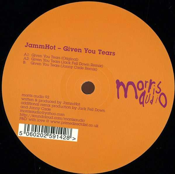 JammHot : Given You Tears (12")