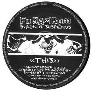 Fugazi Rum : Black & Suspicious (12")