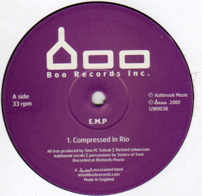 E.M.P. : Compressed In Rio / Rio Minor (12")