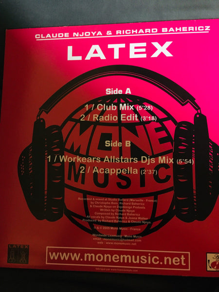 Claude Njoya & Richard Bahericz : Latex (12")