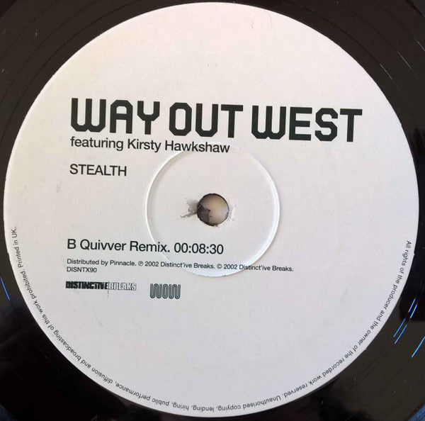 Way Out West Featuring Kirsty Hawkshaw : Stealth (12 Inch No.2) (12")