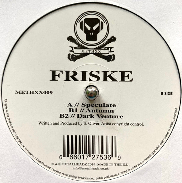 Friske : Speculate (12", Ltd)