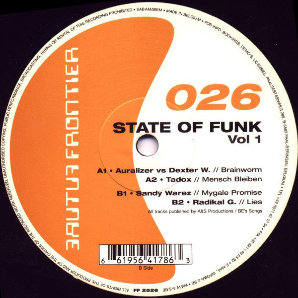 Various : State Of Funk Vol.1 (12")