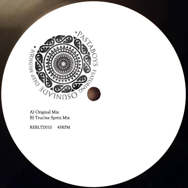 Pastaboys Featuring Osunlade : Deep Musique (10", Ltd, W/Lbl, Gre)